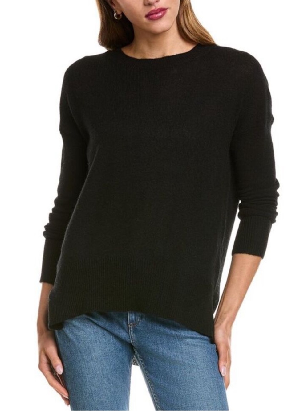 Philosophy Black Cashmere Sweater